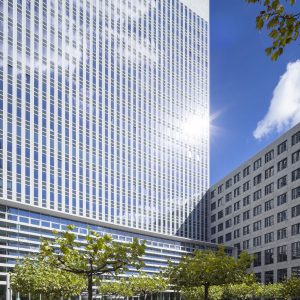 NAS Invest buys Frankfurt office tower from JP Morgan