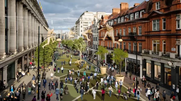 Green and pedestrian-friendly: Oxford Street closed to traffic